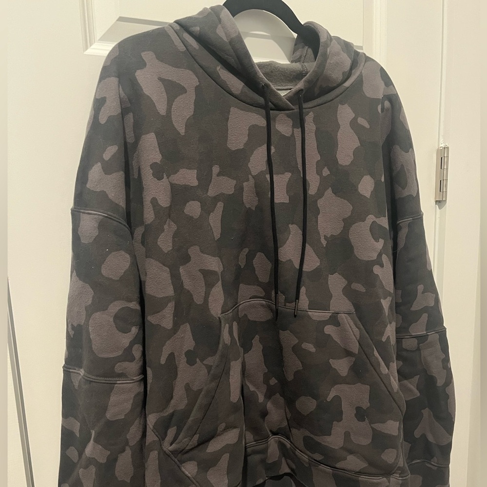 Zella Charcoal Camouflage Hoodie